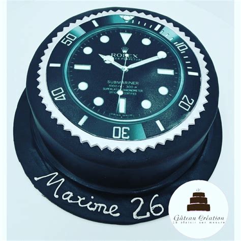 gâteau rolex|Gâteau Montre Rolex .